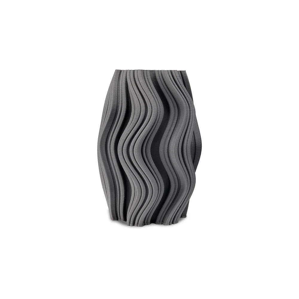 Liang & Eimil Anthra Ceramic Vase – Dark Grey