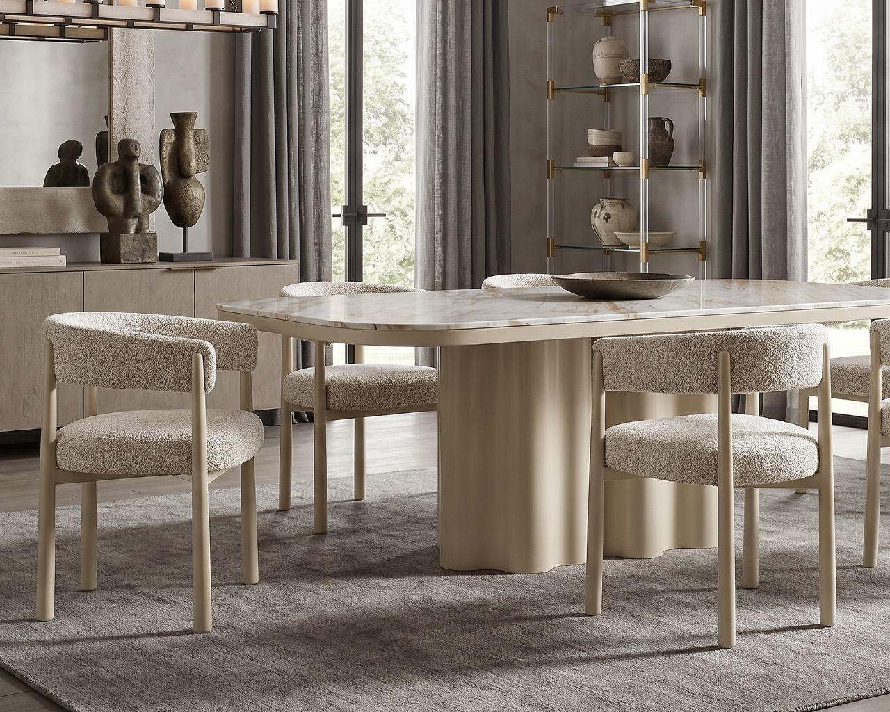 Liang & Eimil Aria Dining Chair – Ripley Grav (CRIB 5) - Image 9