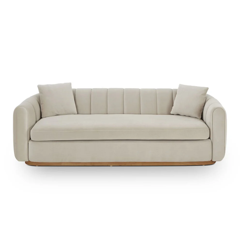 Liang & Eimil Arles 2 Seater Sofa – Melbourne Stone Velvet