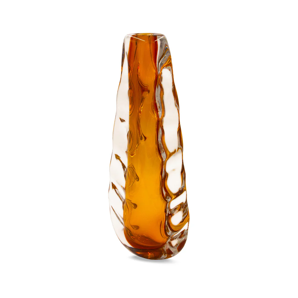 Liang & Eimil Astell Crystal Amber Vase - Large - Image 2