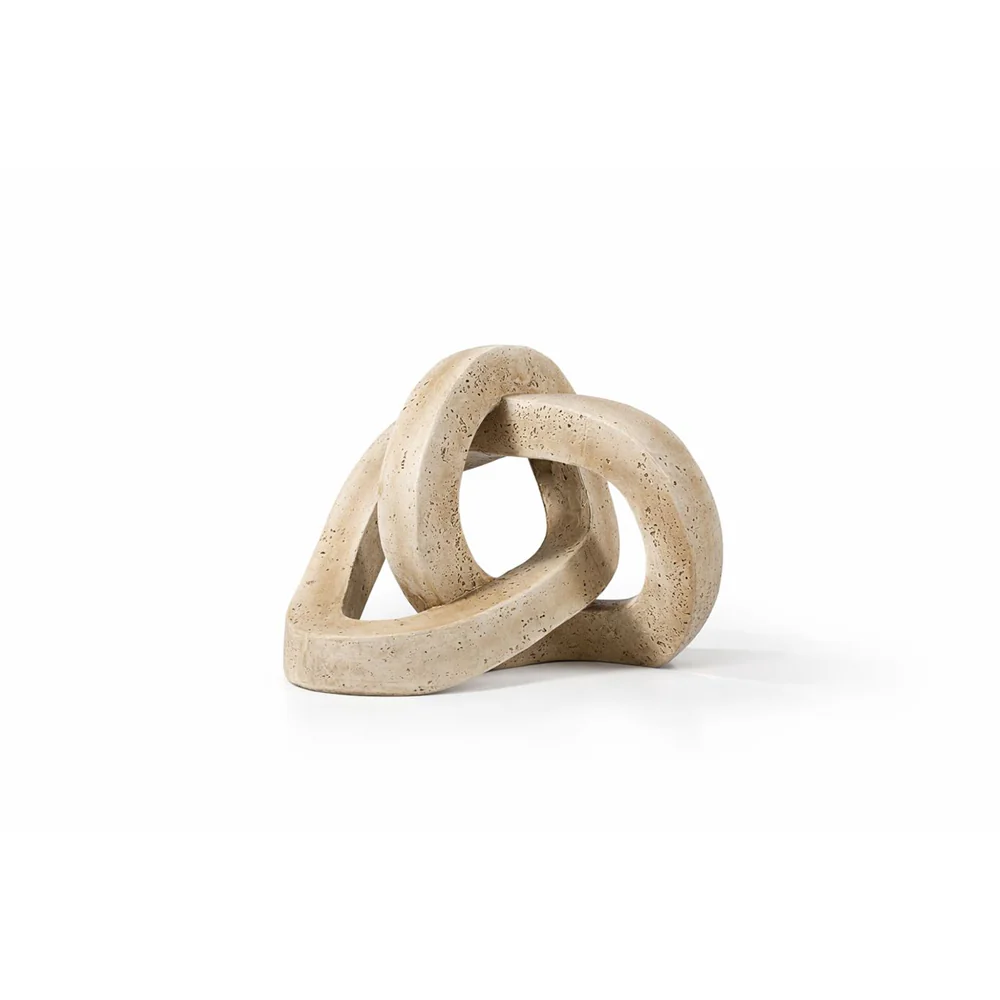 Liang & Eimil Avorio Sculpture – Beige Marble Effect