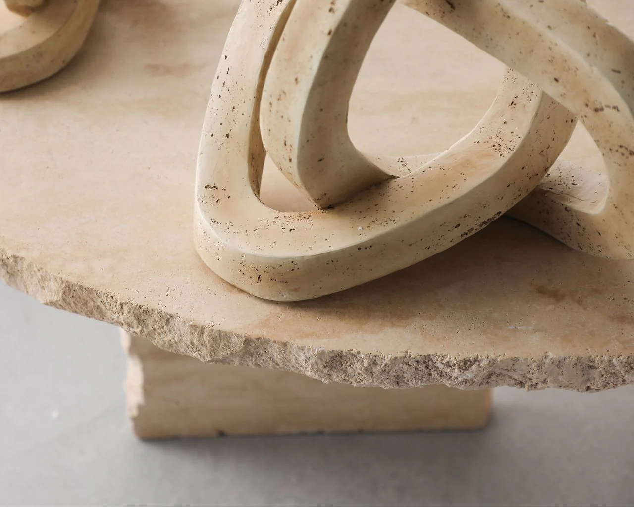 Liang & Eimil Avorio Sculpture – Beige Marble Effect - Image 5