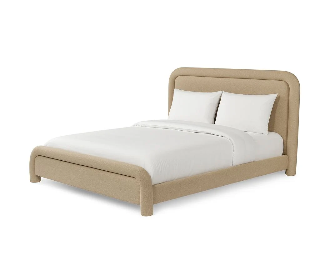 Liang & Eimil Bareta King-Sized Bed – Capela Sand - Image 3