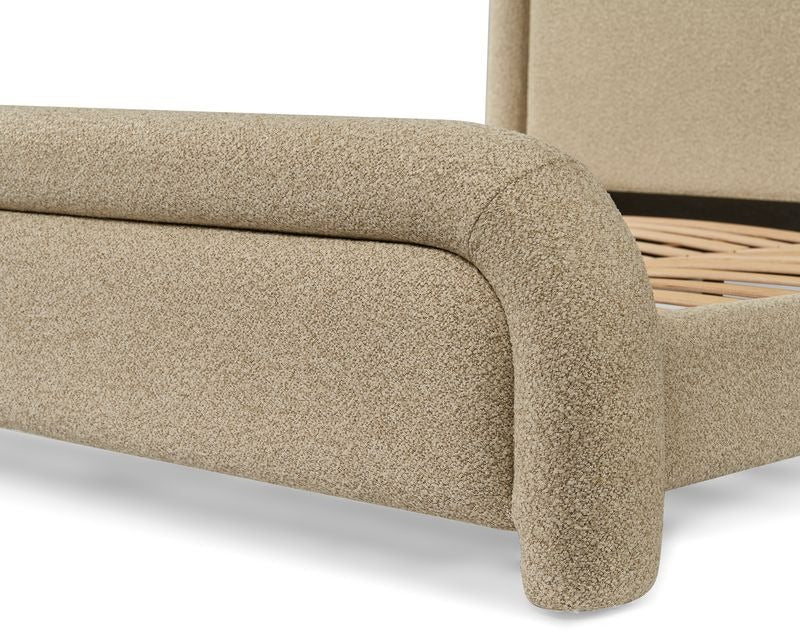 Liang & Eimil Bareta King-Sized Bed – Capela Sand - Image 4
