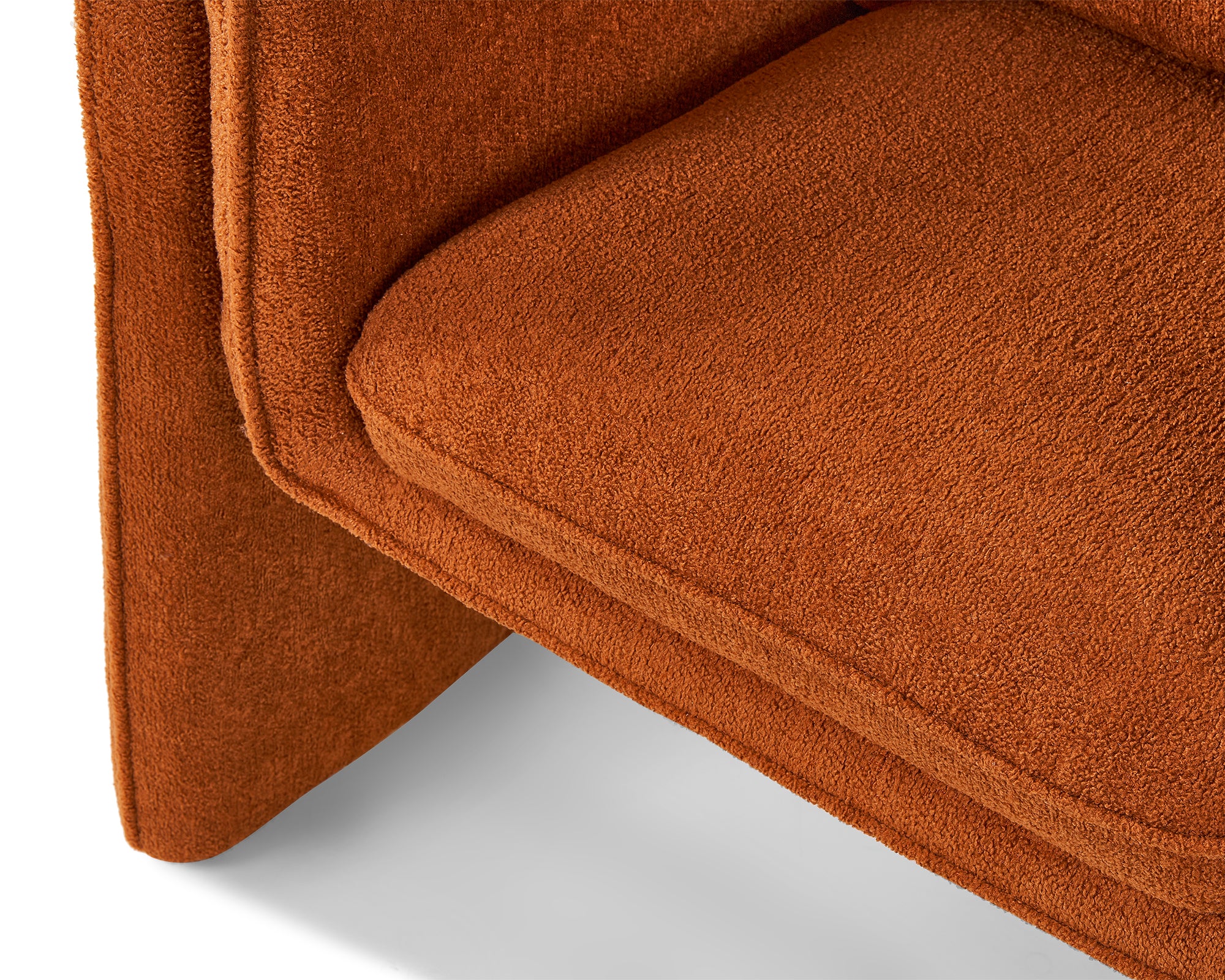 Liang & Eimil Bloom Occasional Chair – Lander Rust Chenille - Image 4