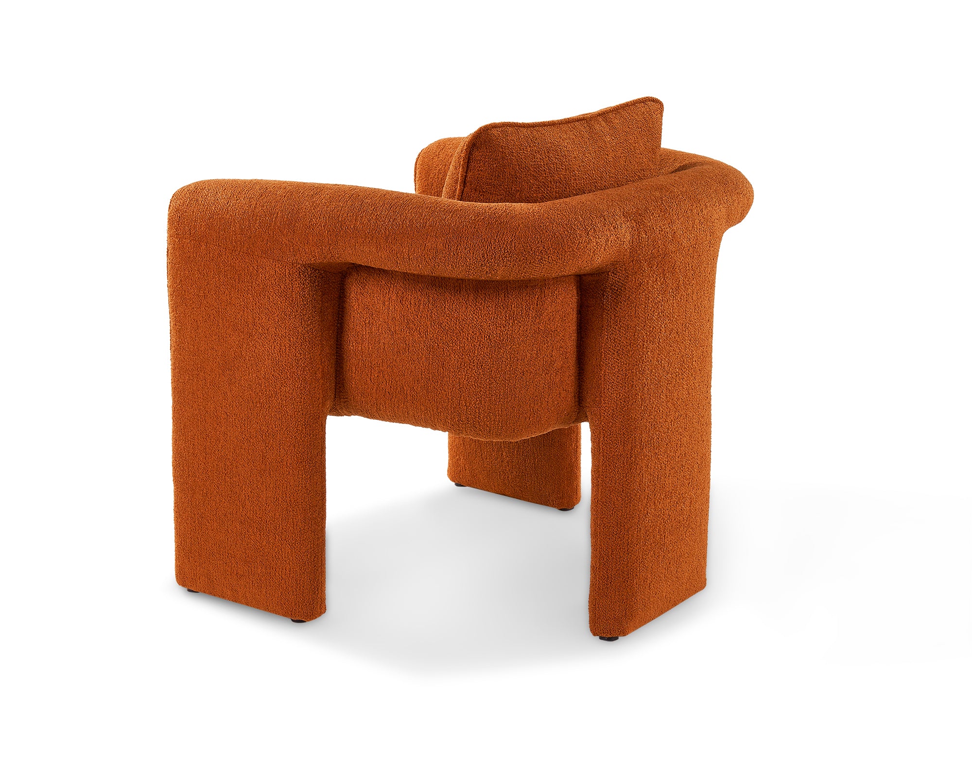Liang & Eimil Bloom Occasional Chair – Lander Rust Chenille - Image 5