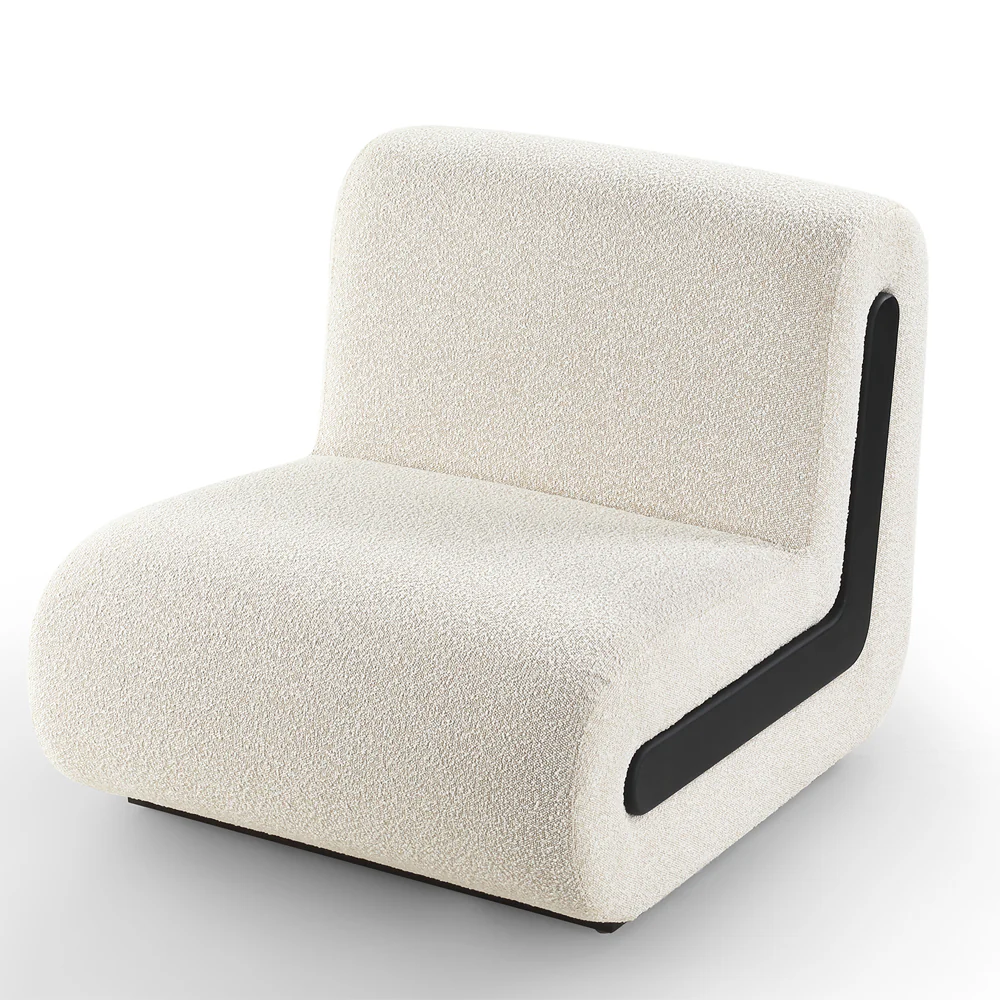 Liang & Eimil Bola Occasional Chair in Boucle Sand - Image 2