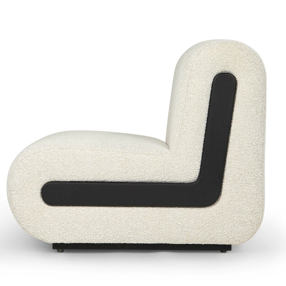 Liang & Eimil Bola Occasional Chair in Boucle Sand - Image 3