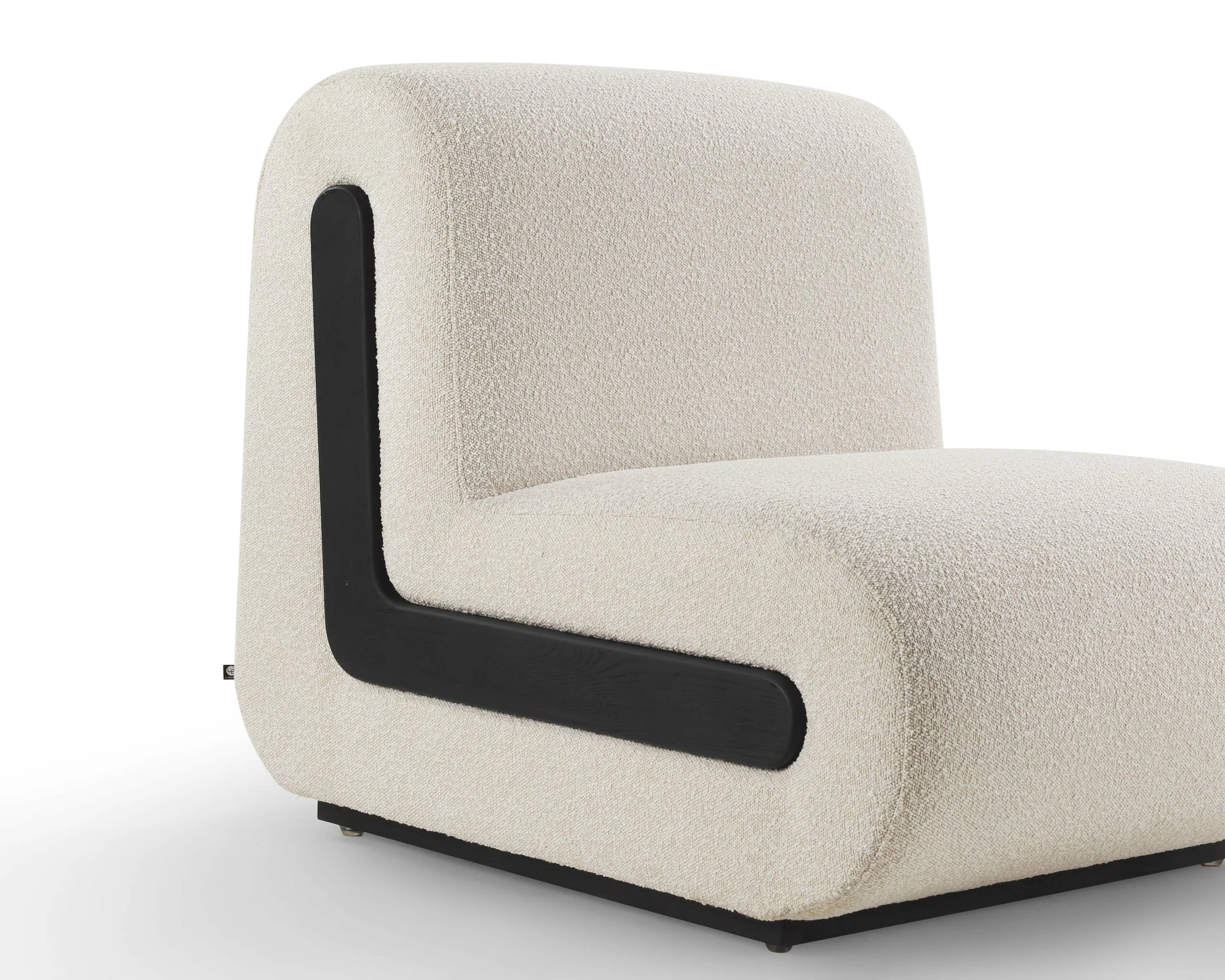 Liang & Eimil Bola Occasional Chair in Boucle Sand - Image 4