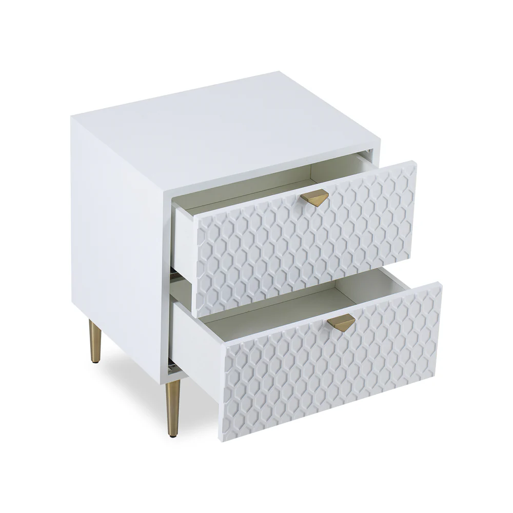 Liang & Eimil Bolero Bedside Table with High Gloss Lacquer - Image 3