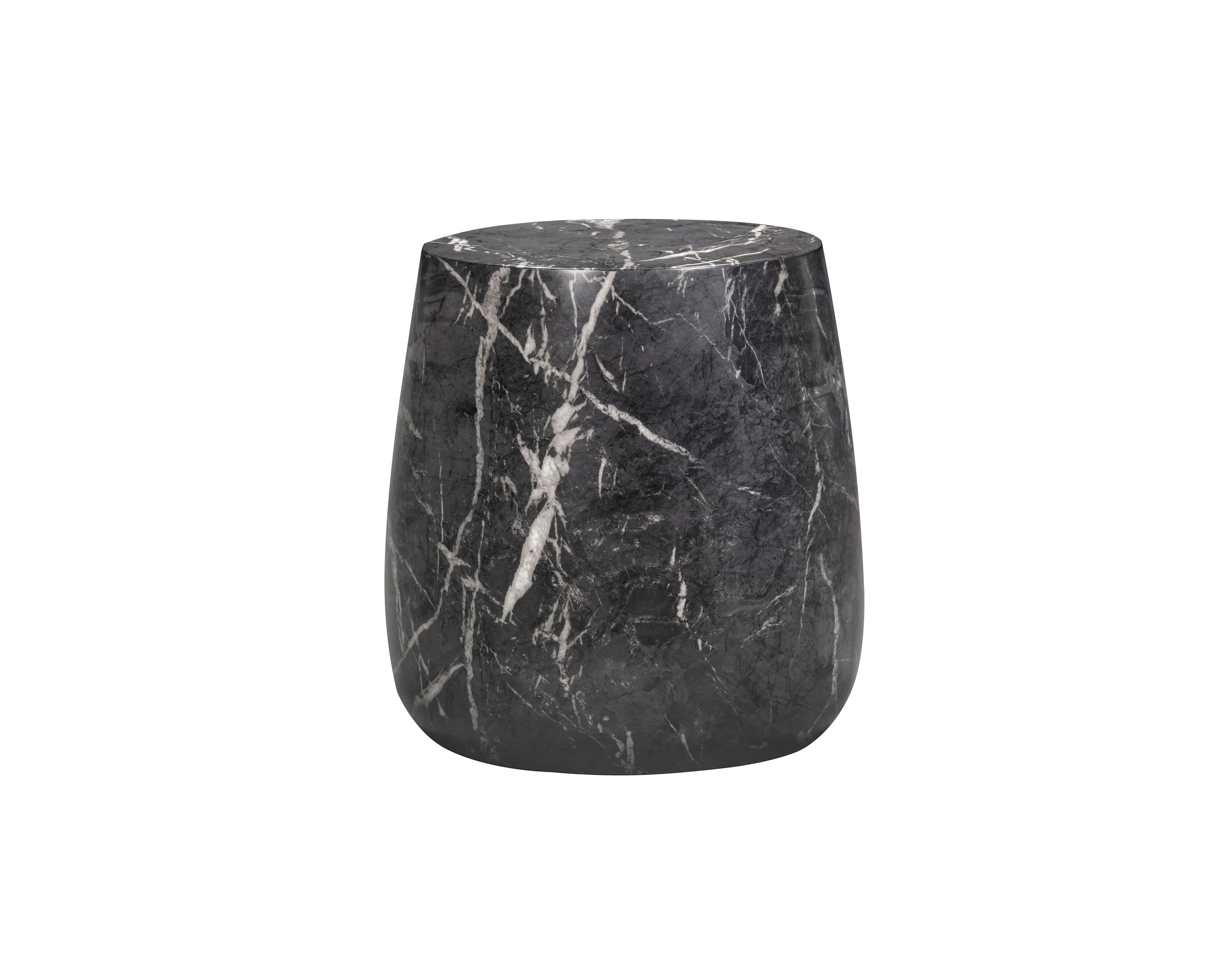 Liang & Eimil Bongo Side Table – Marquina Black Marble Effect - Image 3