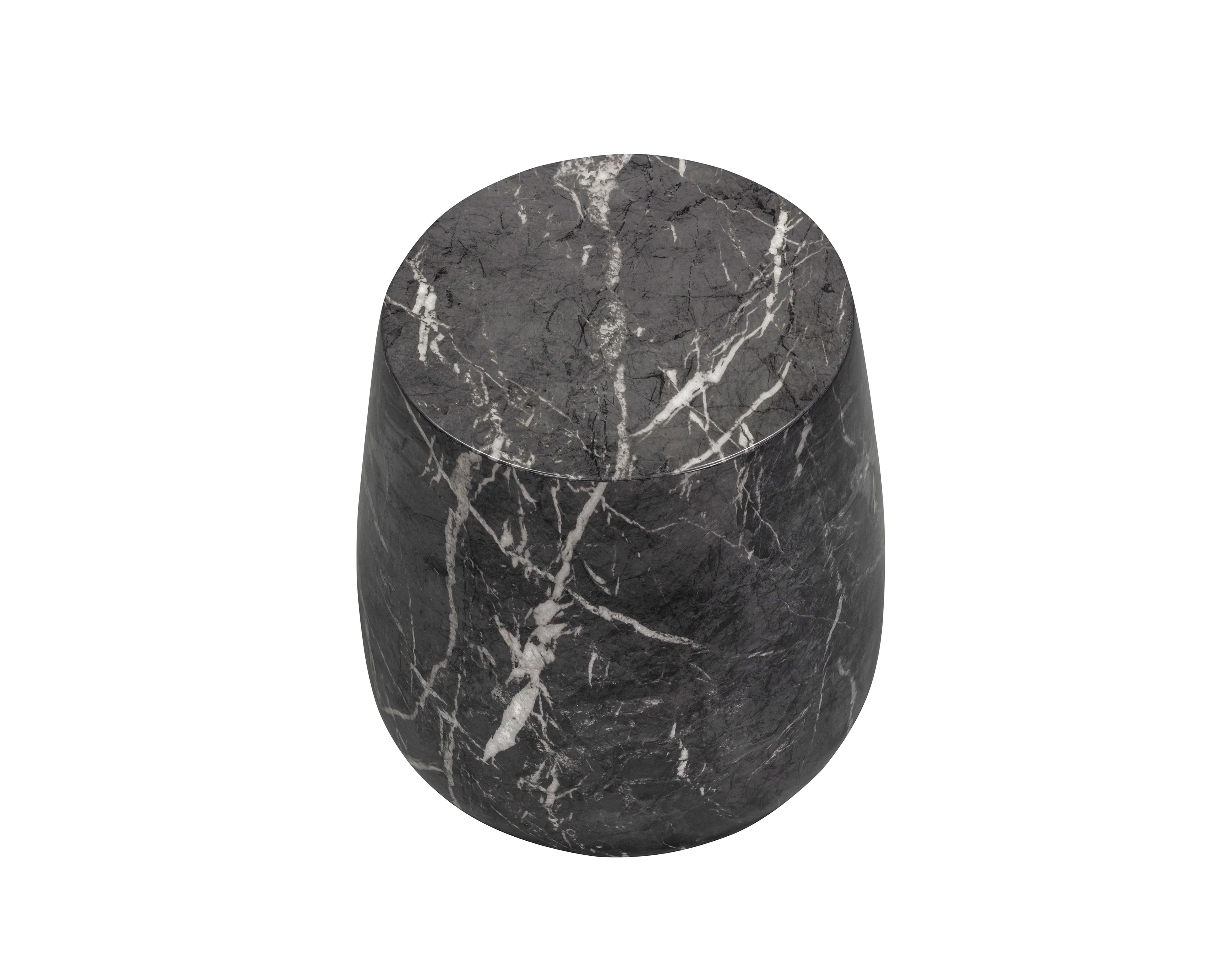 Liang & Eimil Bongo Side Table – Marquina Black Marble Effect - Image 5