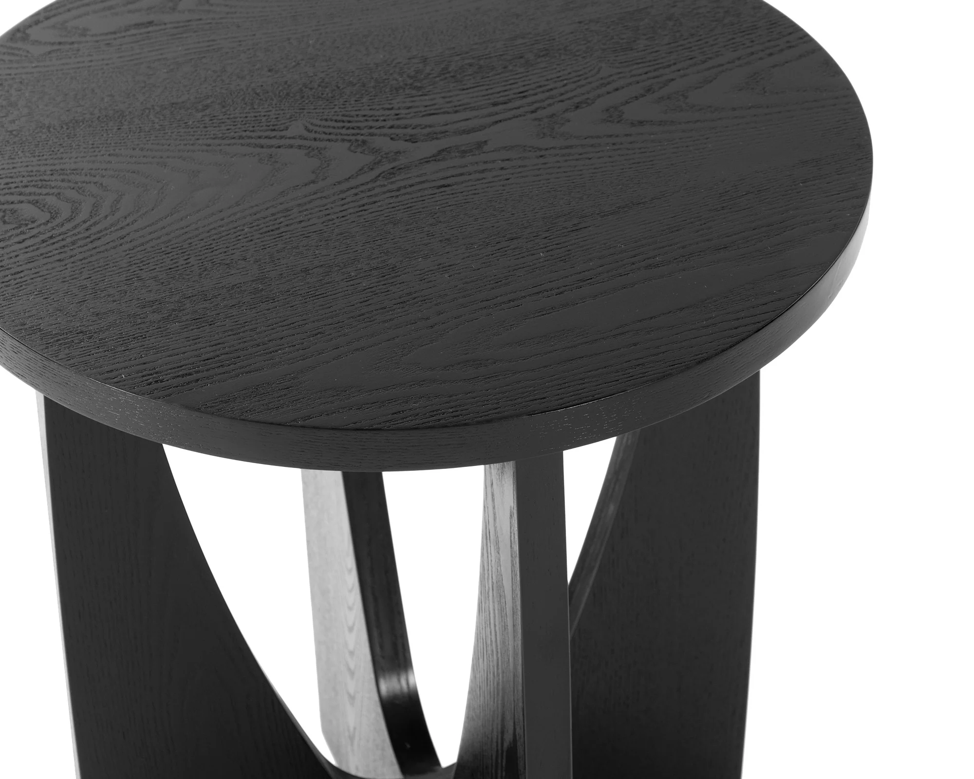 Liang & Eimil Borne Side Table in Matt Black - Image 4