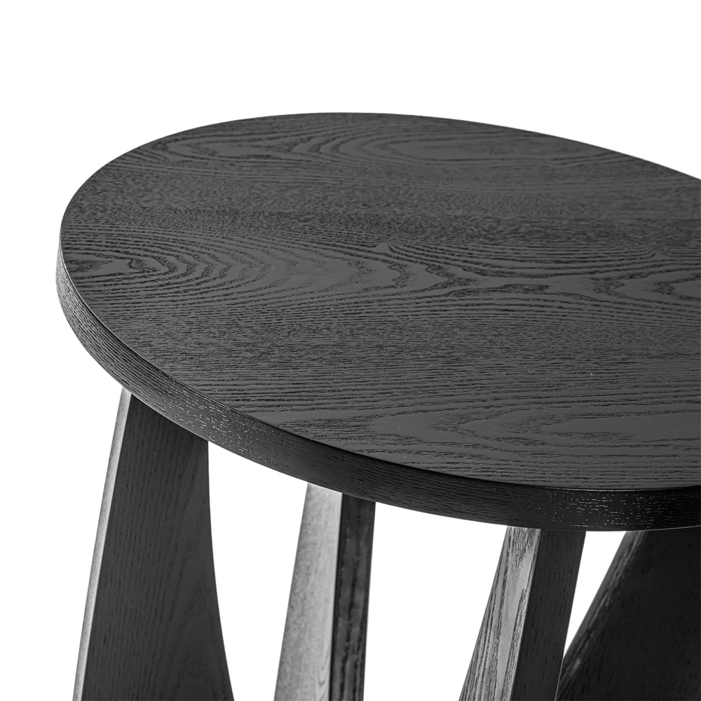 Liang & Eimil Borne Side Table in Matt Black - Image 5