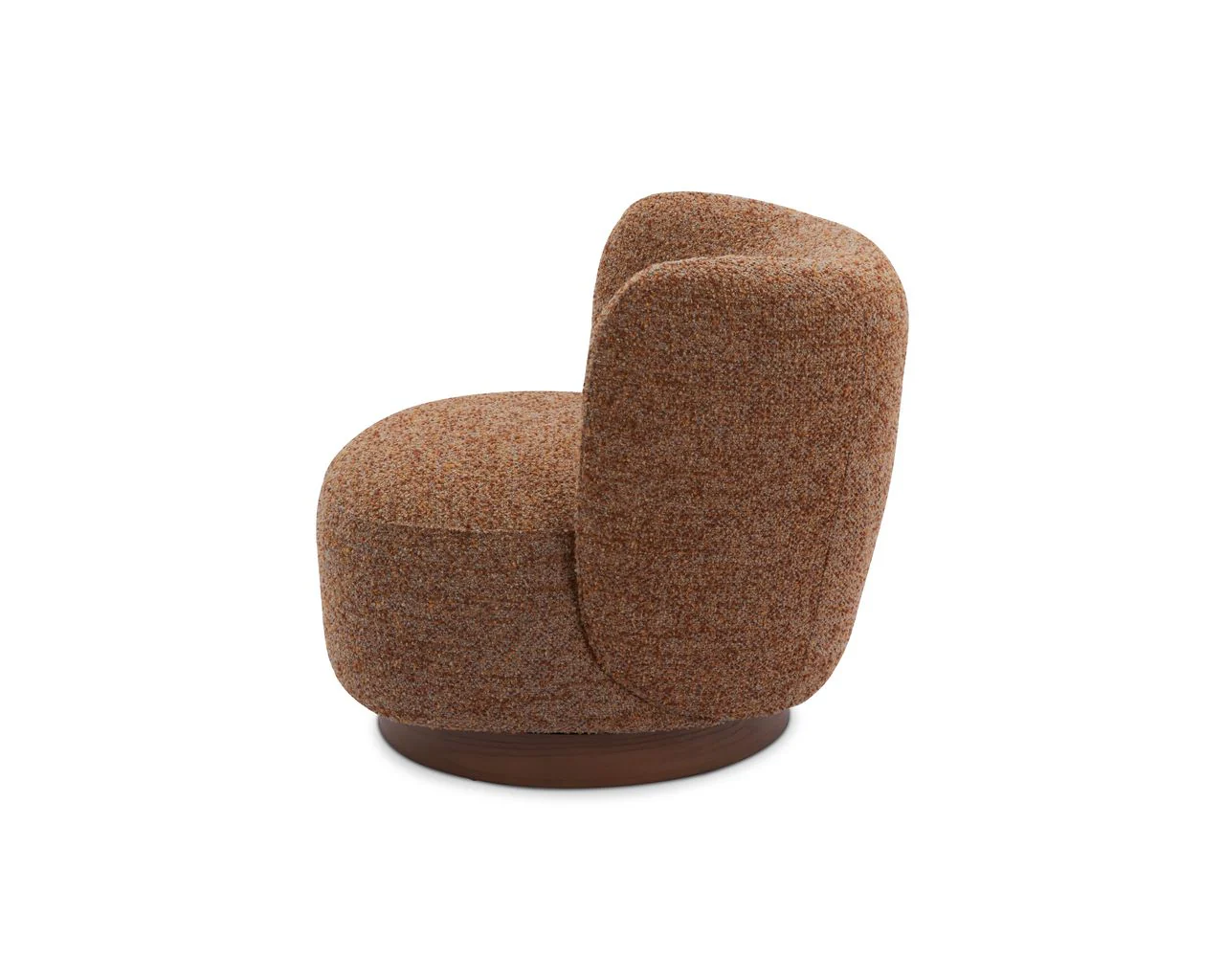 Liang & Eimil Bruno Swivel Occasional Chair – Norfolk Brown & Mid Brown - Image 3