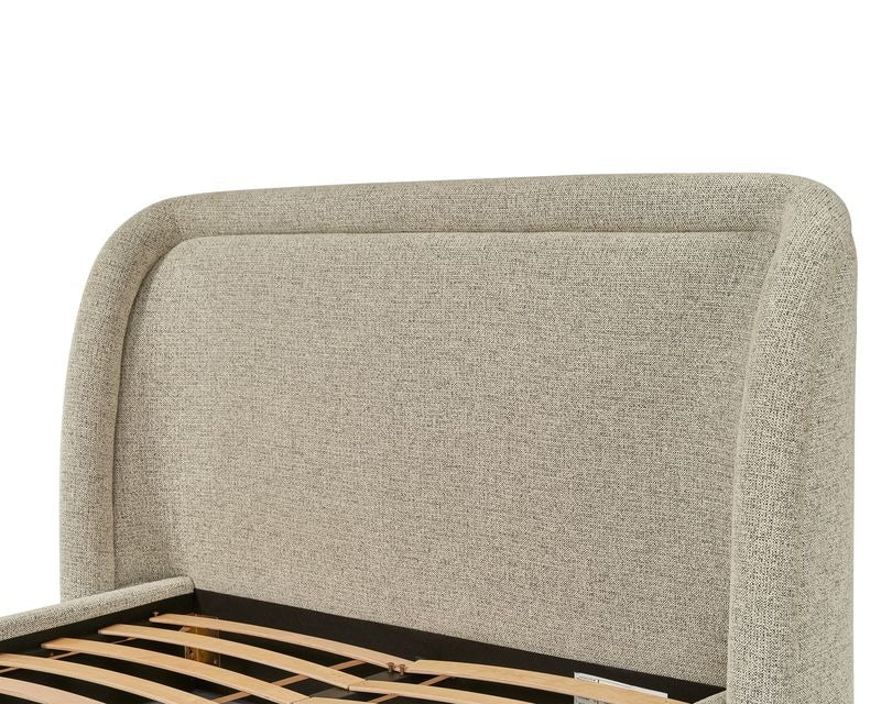 Liang & Eimil Calais King-Sized Bed – Colmer Silver Grain - Image 3