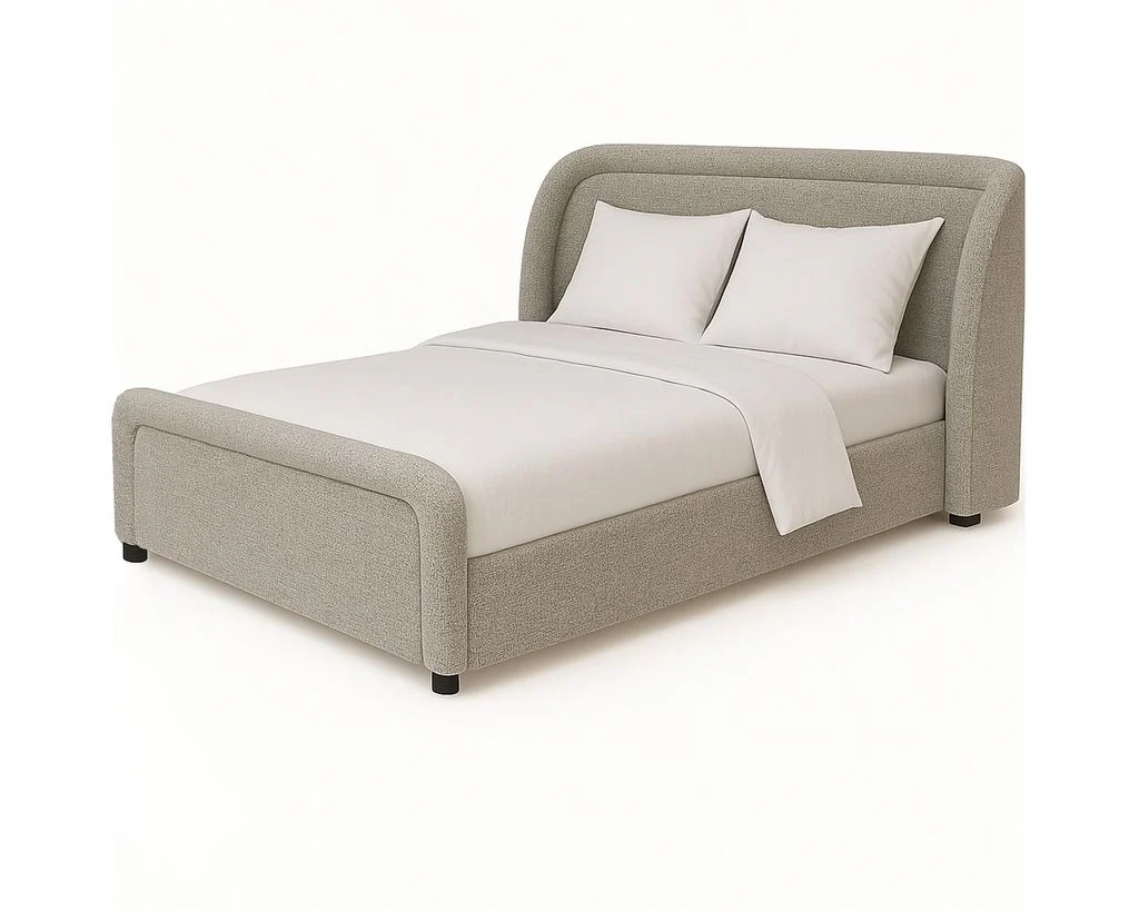 Liang & Eimil Calais King-Sized Bed – Colmer Silver Grain - Image 6