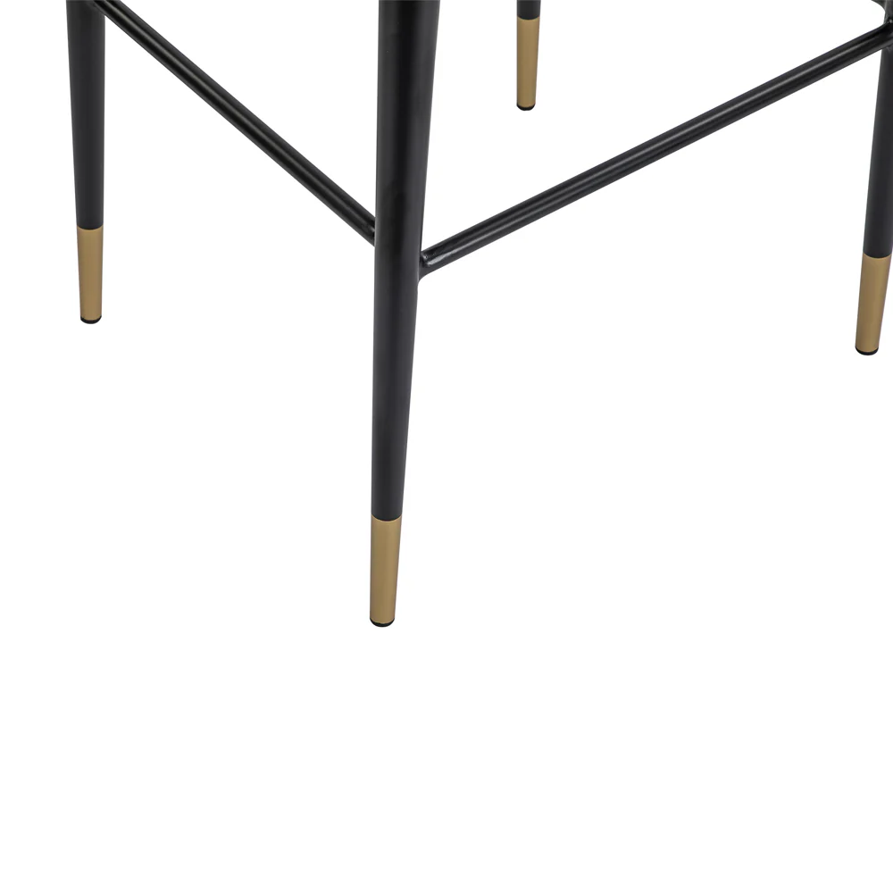 Liang & Eimil Coltrane Bar Stool with Boucle Sand Fabric - Image 7