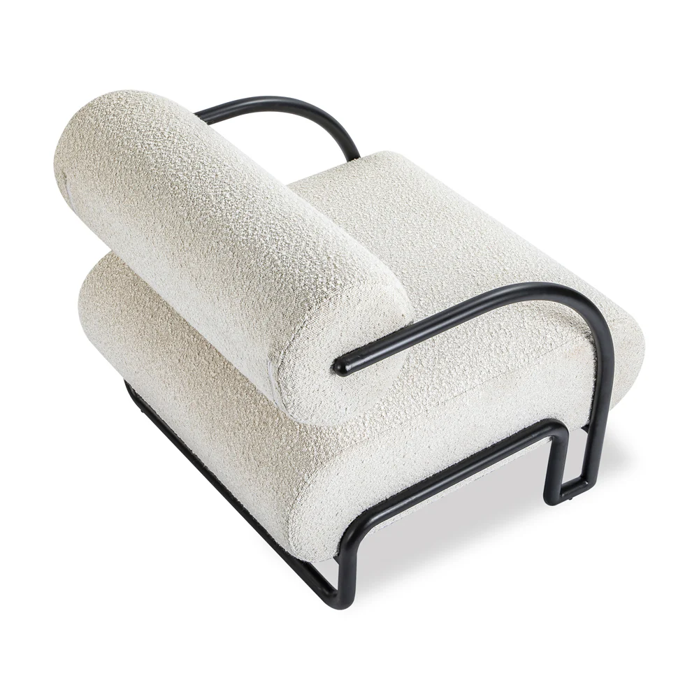 Liang & Eimil Compo Occasional Chair in Boucle Sand - Image 3