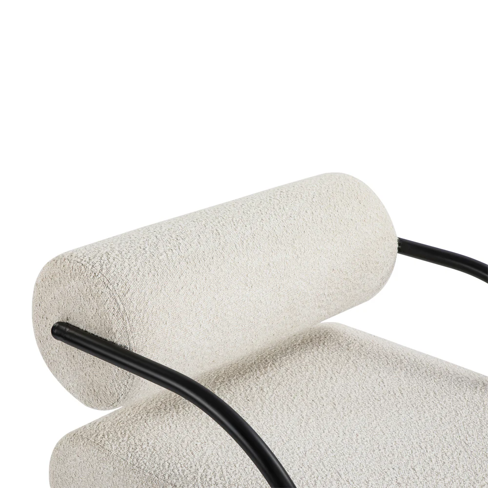 Liang & Eimil Compo Occasional Chair in Boucle Sand - Image 4