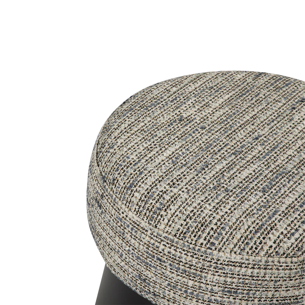 Liang & Eimil Cyrus Stool in Sherpa Grey and Matt Black - Image 5