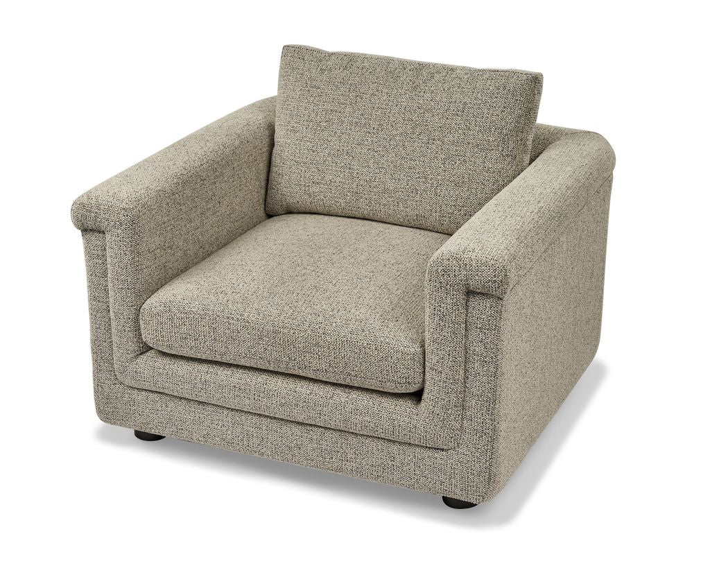 Liang & Eimil Delta Armchair – Colmer Silver Grain - Image 3