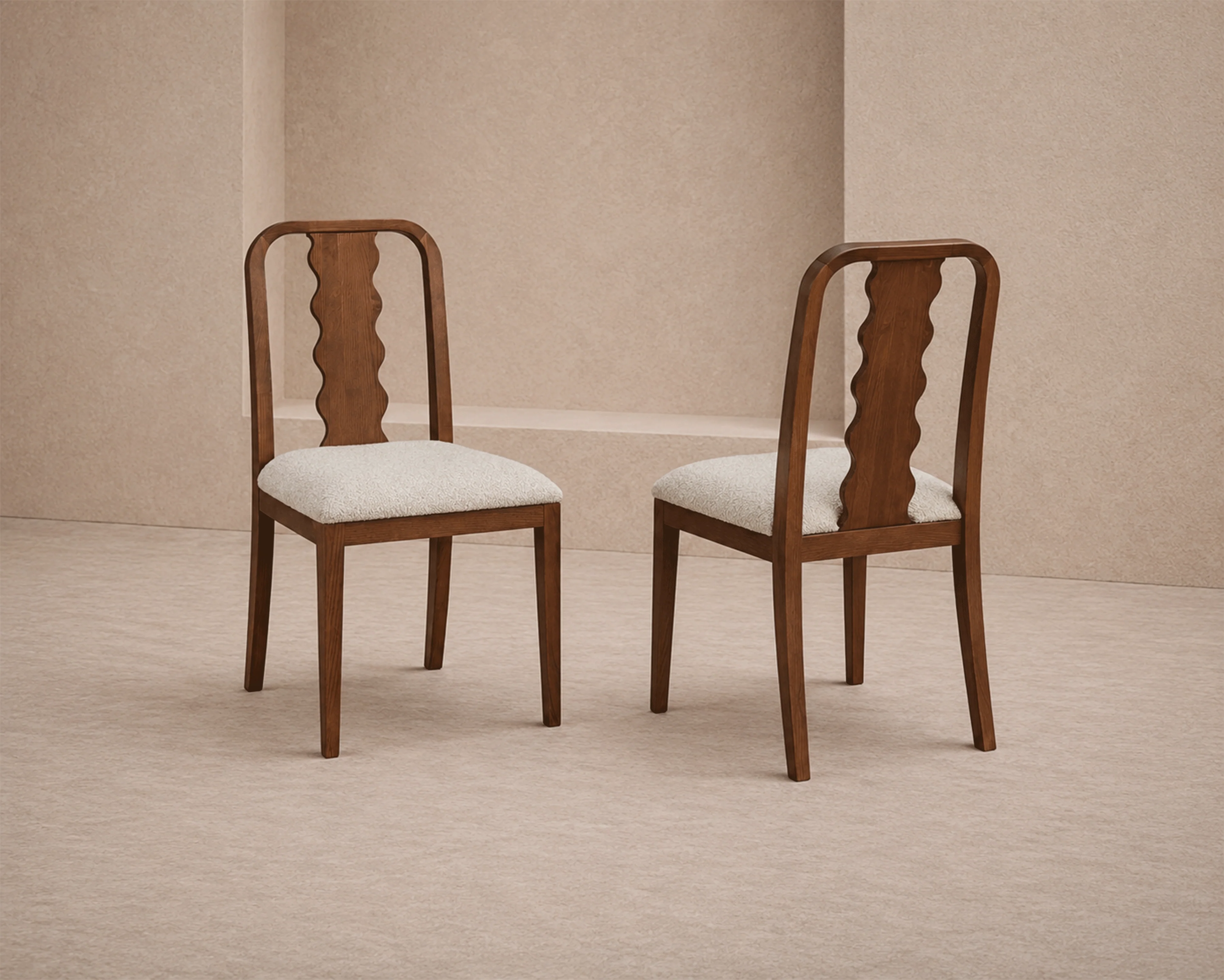 Liang & Eimil Diane Dining Chair – Capella Sand – Set of 2 - Image 7