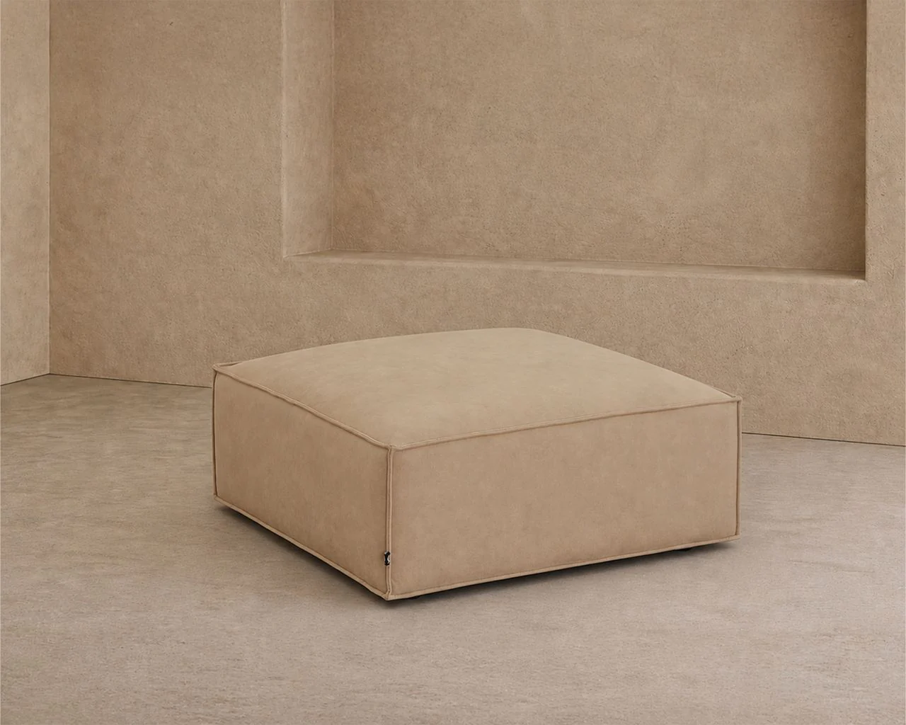 Liang & Eimil Efren Modular Sofa – Ottoman Module – Hopper Desert (CRIB5) - Image 4