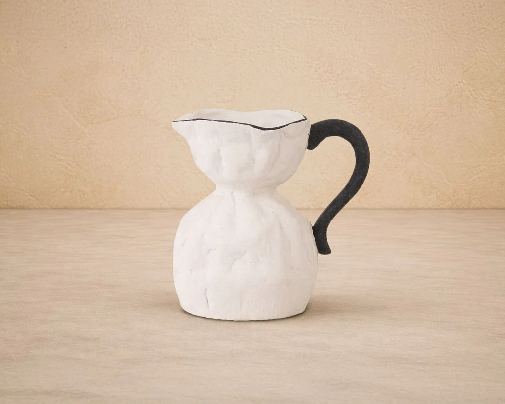 Liang & Eimil Elaris Sculpture - Black & White Ceramic - Image 2