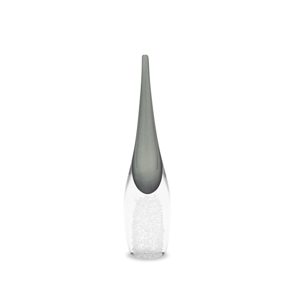 Liang & Eimil Ellis Crystal Vase in Grey - Small