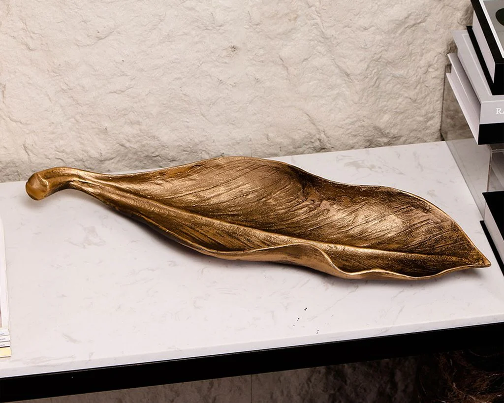 Liang & Eimil Elowen Sculpture – Golden Bronze - Image 3