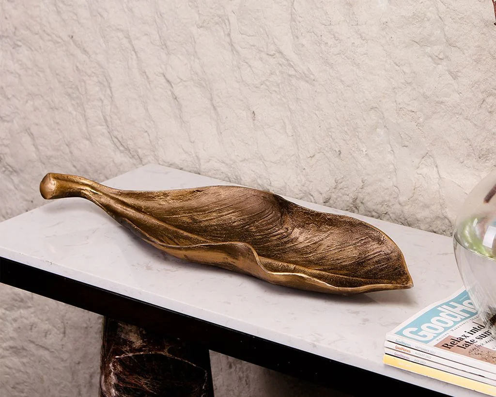 Liang & Eimil Elowen Sculpture – Golden Bronze - Image 4