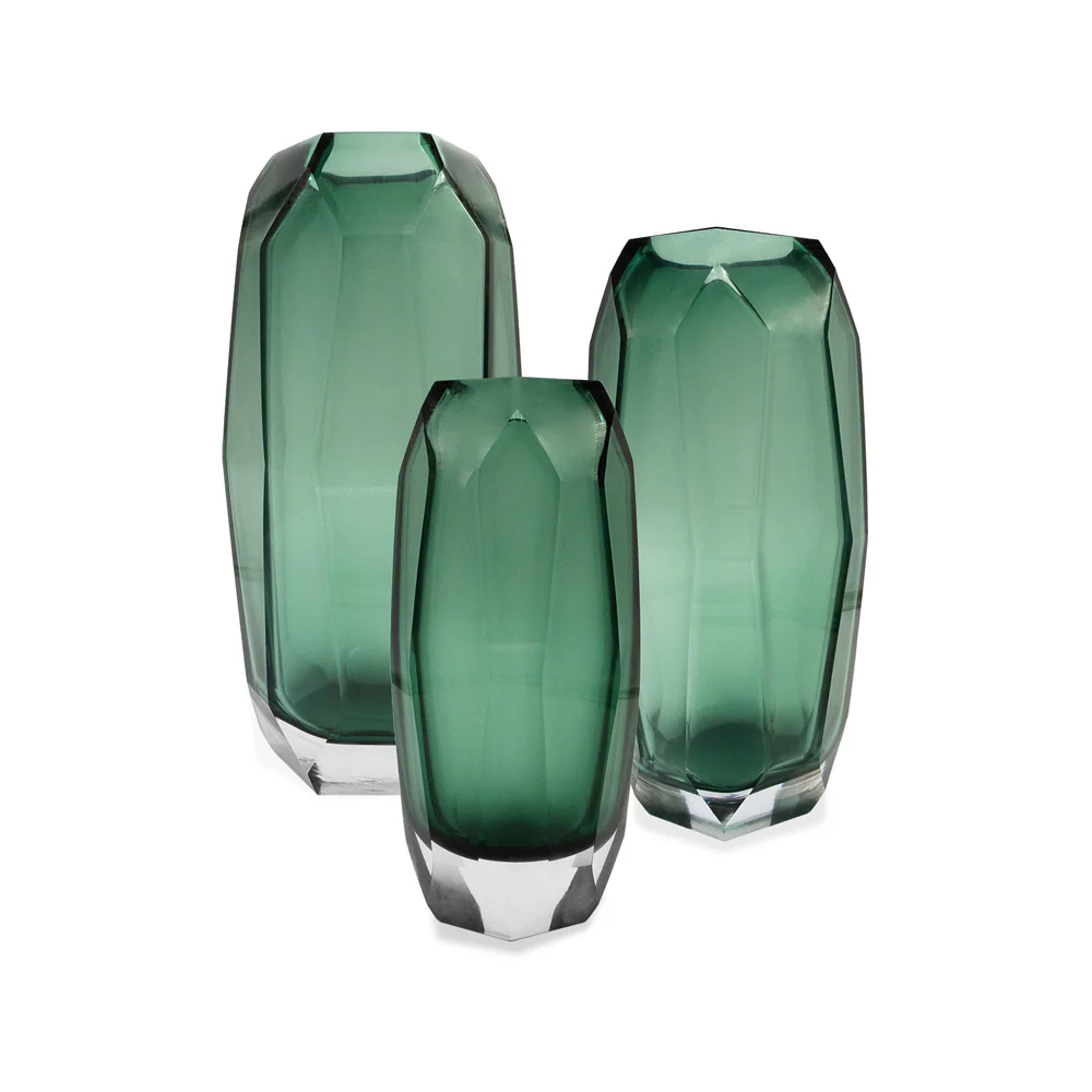 Liang & Eimil Emerald Glass Vase - Large - Image 2