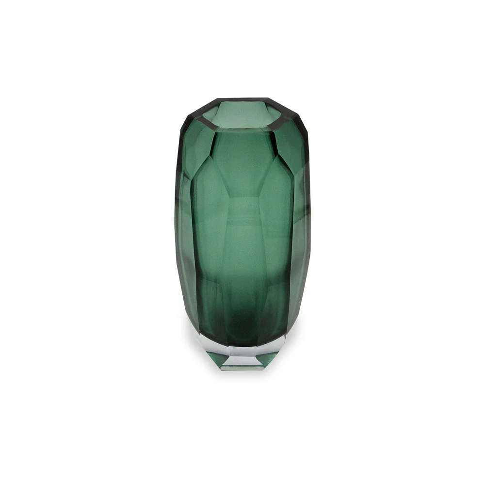 Liang & Eimil Emerald Glass Vase - Small - Image 3