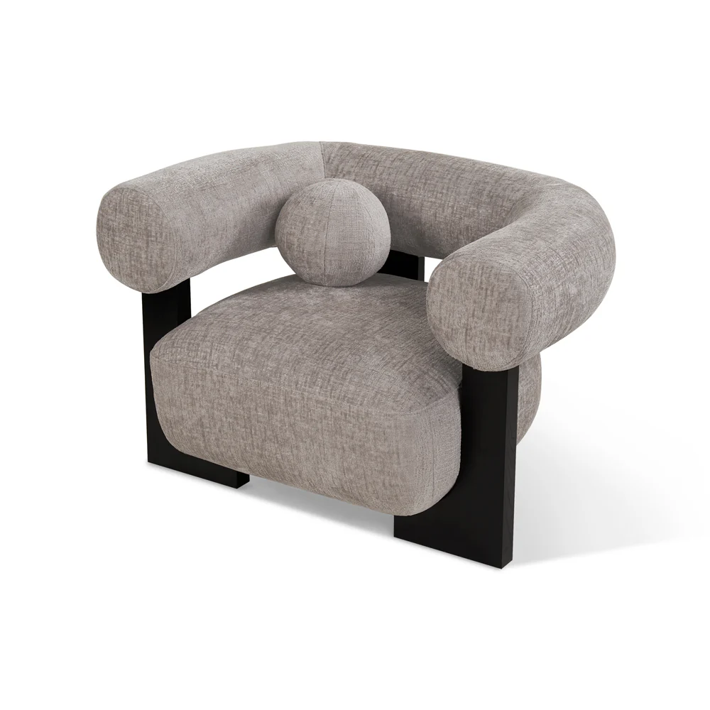 Liang & Eimil Epic Occasional Chair in Bennet Grey - Image 2