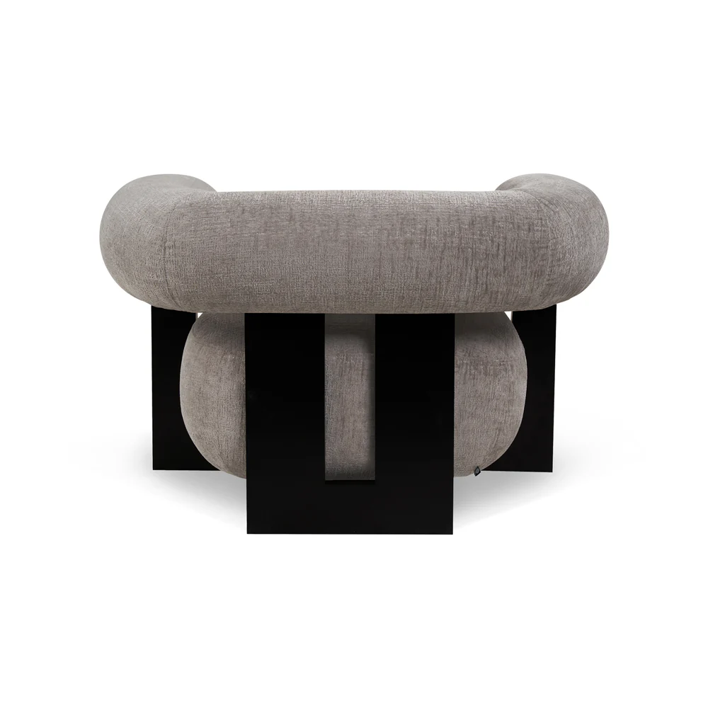 Liang & Eimil Epic Occasional Chair in Bennet Grey - Image 3