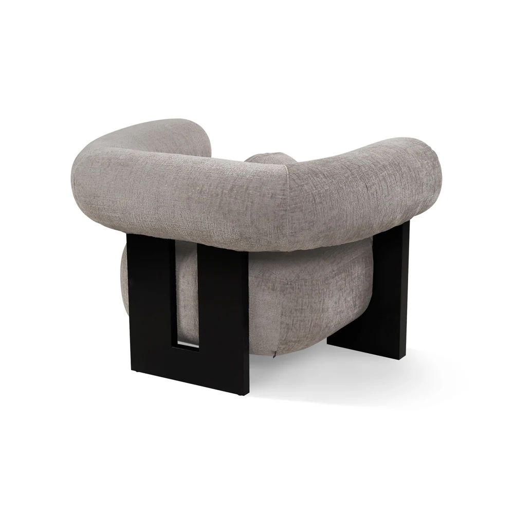 Liang & Eimil Epic Occasional Chair in Bennet Grey - Image 4