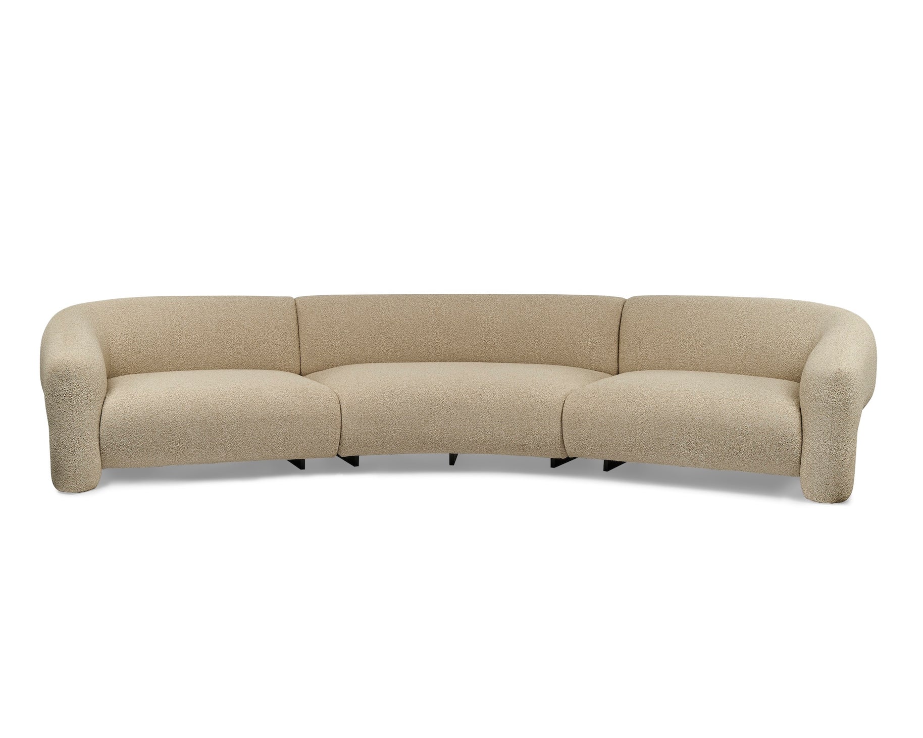 Liang & Eimil Erin Modular Sofa – Left Module - Capela Sand & Black (CRIB5) - Image 5