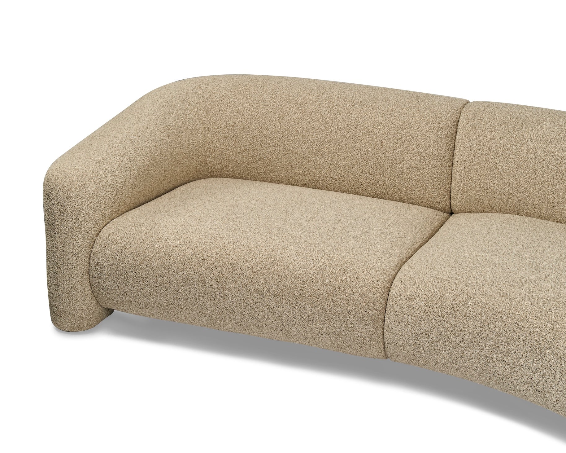 Liang & Eimil Erin Modular Sofa – Left Module - Capela Sand & Black (CRIB5) - Image 8