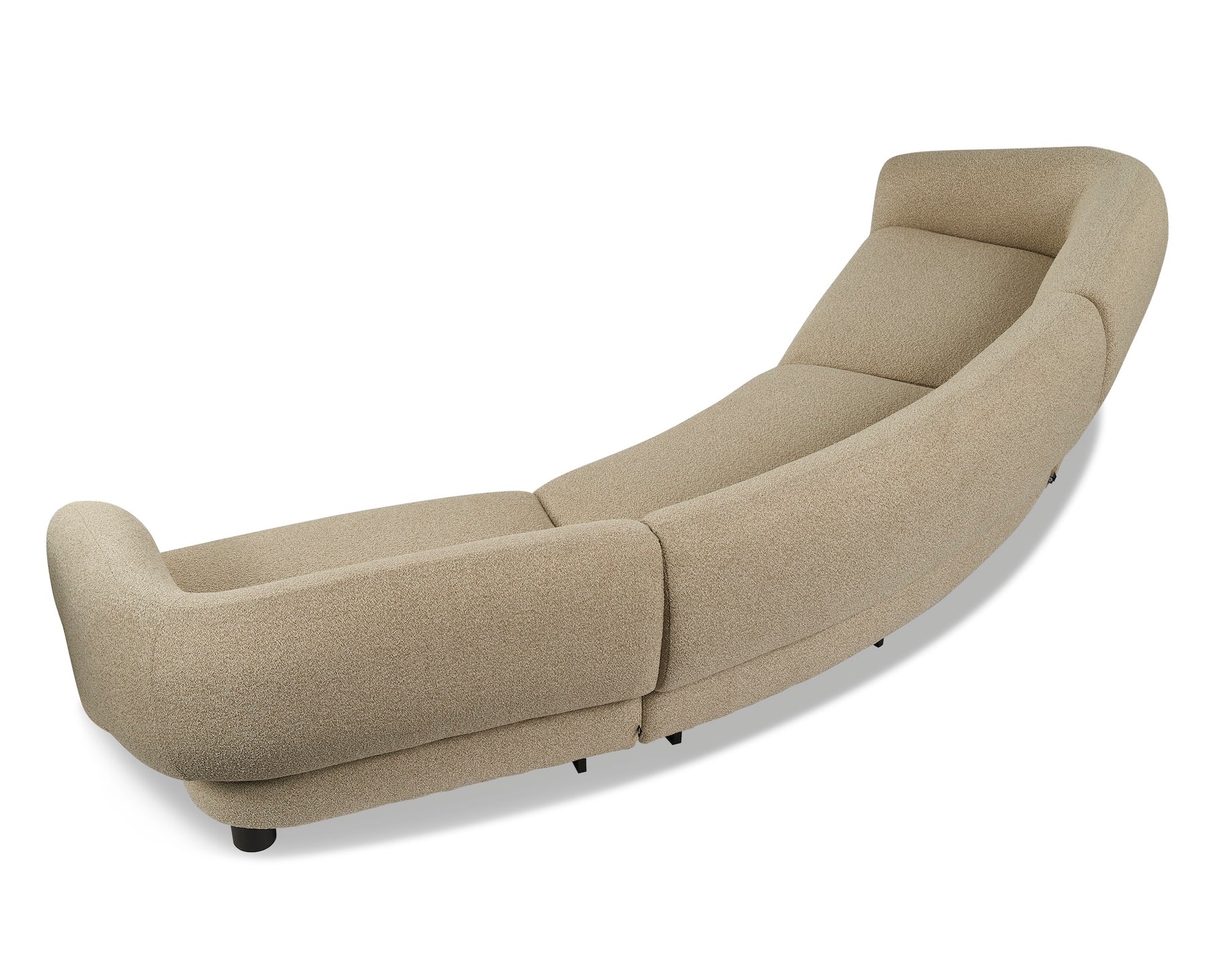 Liang & Eimil Erin Modular Sofa – Left Module - Capela Sand & Black (CRIB5) - Image 9