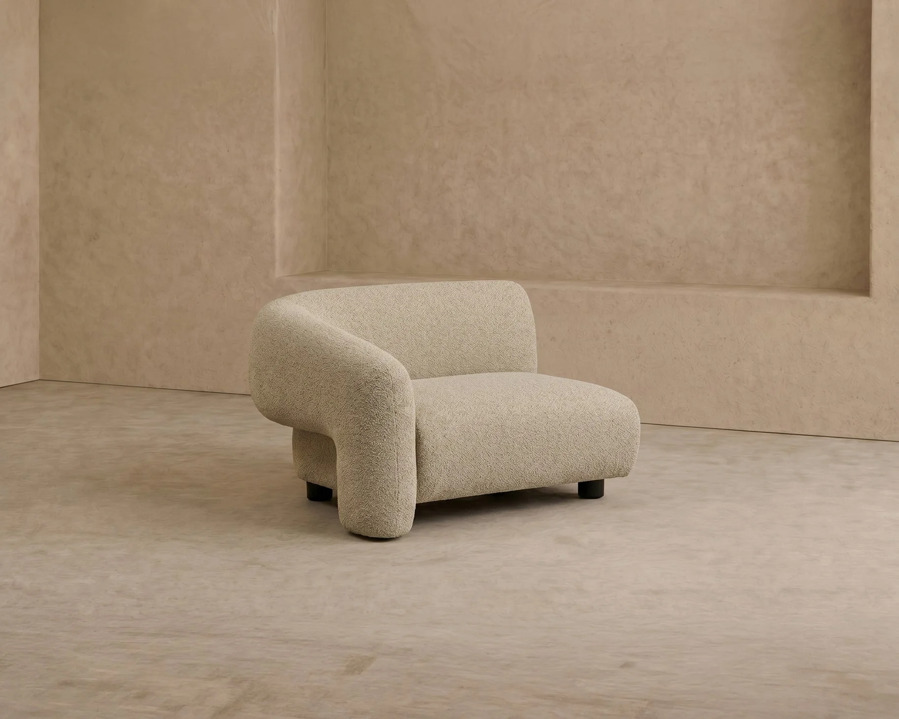 Liang & Eimil Erin Modular Sofa – Right Module - Capela Sand & Black (CRIB5) - Image 3