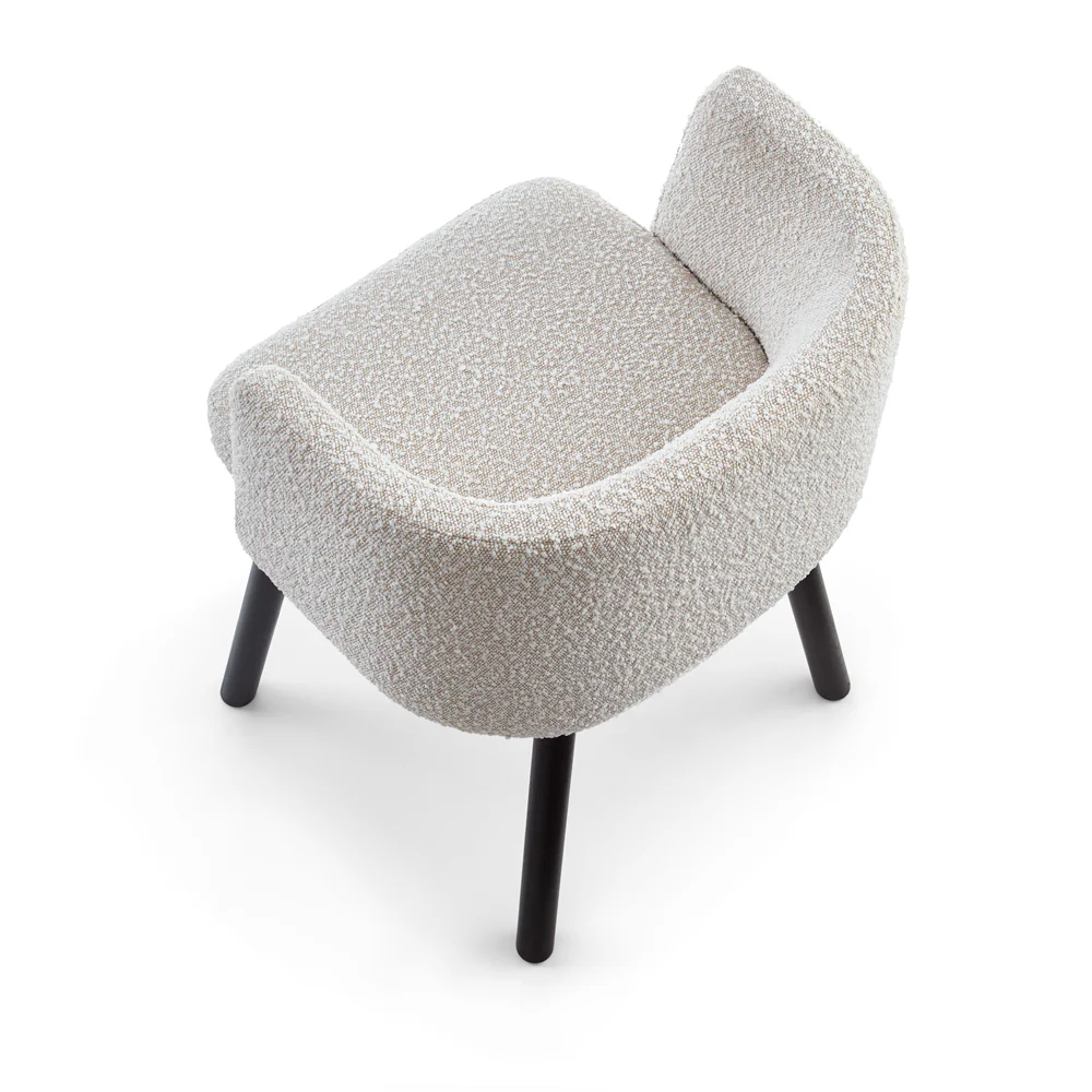 Liang & Eimil Ethis Dining Chair in Boucle Sand - Image 3