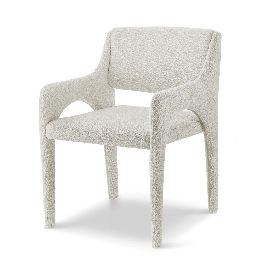 Liang & Eimil Godard Dining Chair in Boucle Sand - Image 2