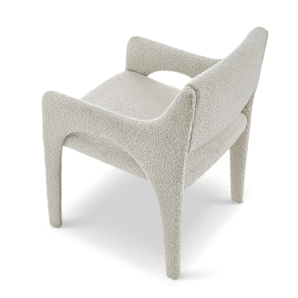 Liang & Eimil Godard Dining Chair in Boucle Sand - Image 3