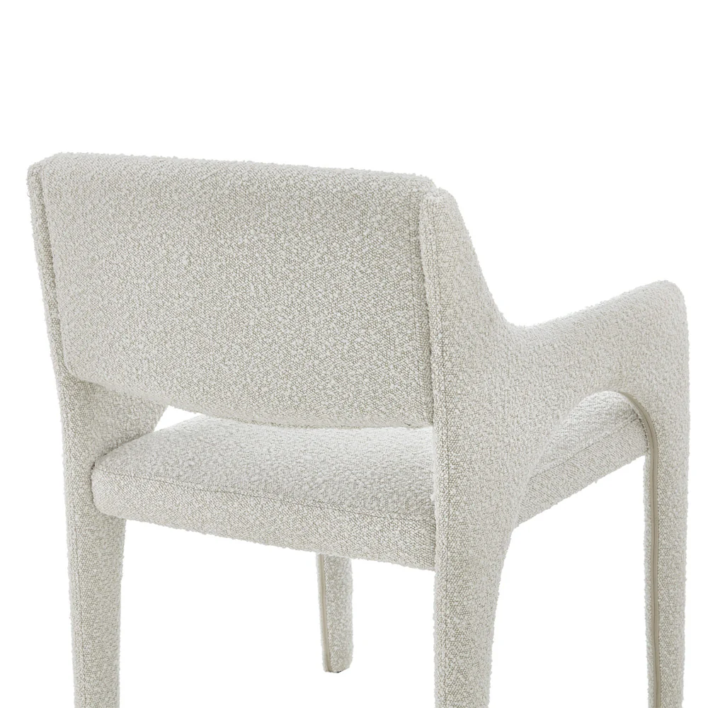 Liang & Eimil Godard Dining Chair in Boucle Sand - Image 5