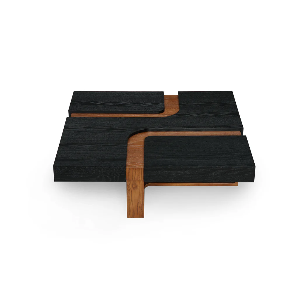 Liang & Eimil Grove Coffee Table in Wenge and Classic Brown - Image 3