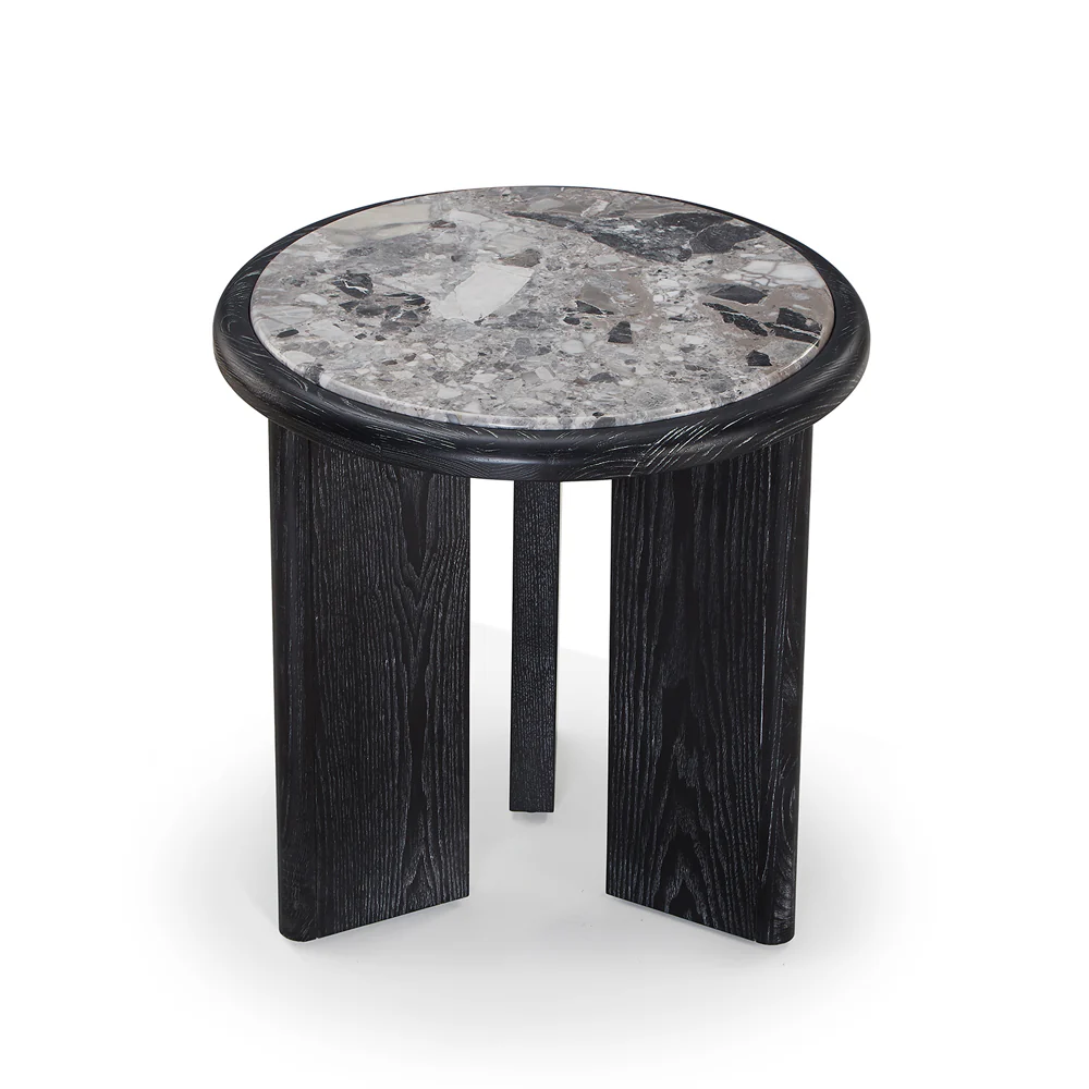 Liang & Eimil Herman Side Table – Oreo Grey - Image 2
