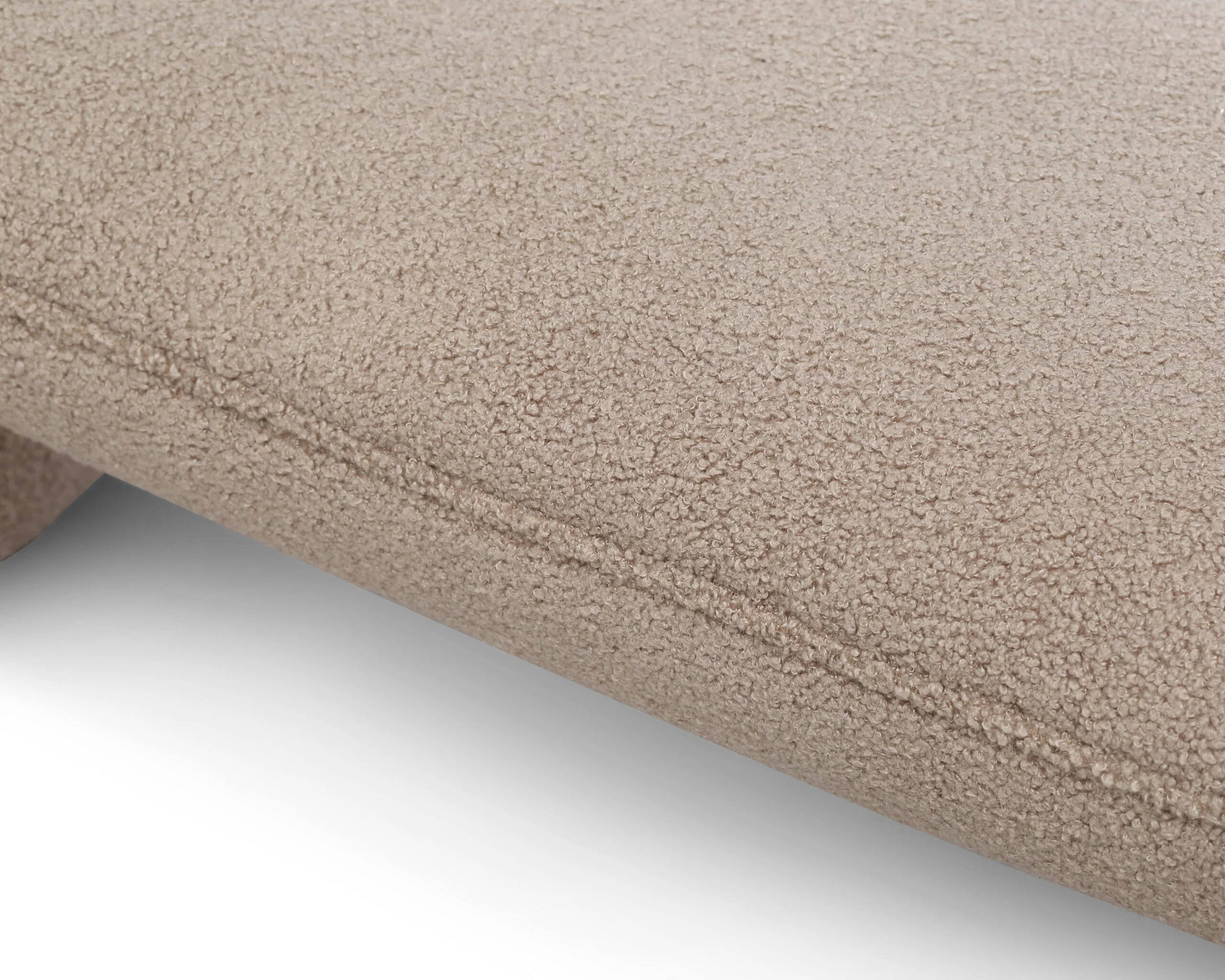 Liang & Eimil Kramer Bench in Alpaca Taupe - Excess Stock - Image 5
