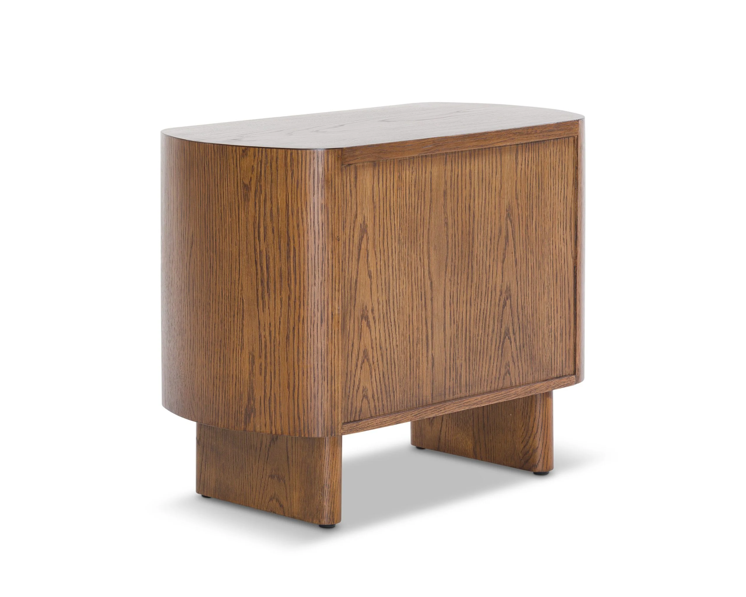 Liang & Eimil Lettos Bedside Table – Brushed Brown Oak - Image 6