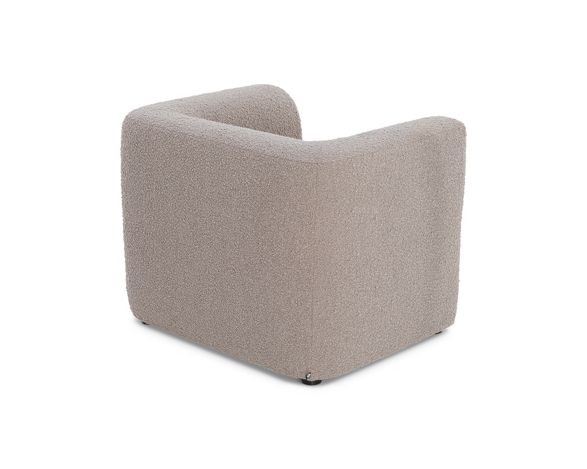 Liang & Eimil Lexington Occasional Chair – Beverly Boucle Espresso Grey - Image 4